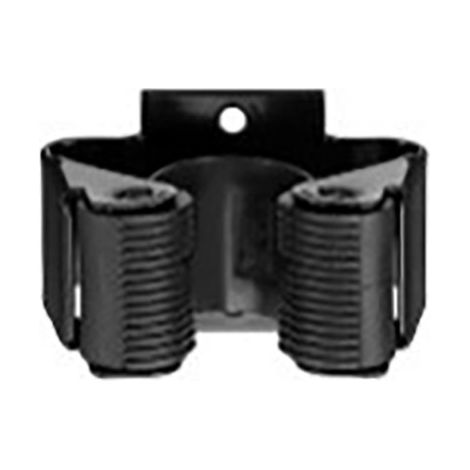 APPENDINO ADESIVO SCOPETTE NERO OPACO BL2 - 100X40X120