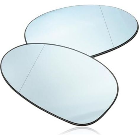 asphärischer, beheizbarer Außenspiegel als Ersatz für BMW 1er E81 E87 E88 E82 und 3er E46 E90 E91 E92 E93, blauer Seitenspiegel 51167145268 51167145267 - Crezuo (1/4)