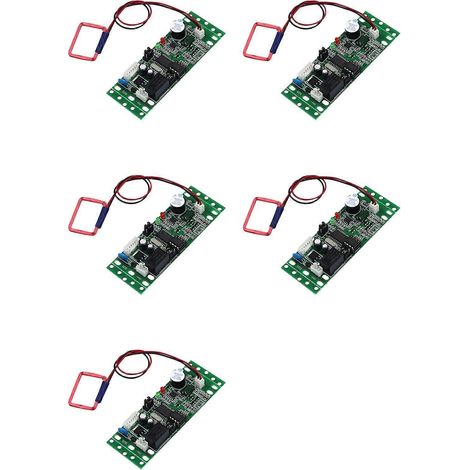 Cinq modules de contrôle intégrés RFID, comprenant le contrôle d'accès par interphone, le contrôle d'accès par ascenseur et un module de contrôleur d'accès à alimentation CC 9-30 V (module ID). (1/5)