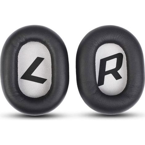 2 coussinets de remplacement pour casque Plantronics BackBeat Pro 2, oreillettes en mousse à mémoire, confort optimal, compatible Voyager 8200 UC (1/4)