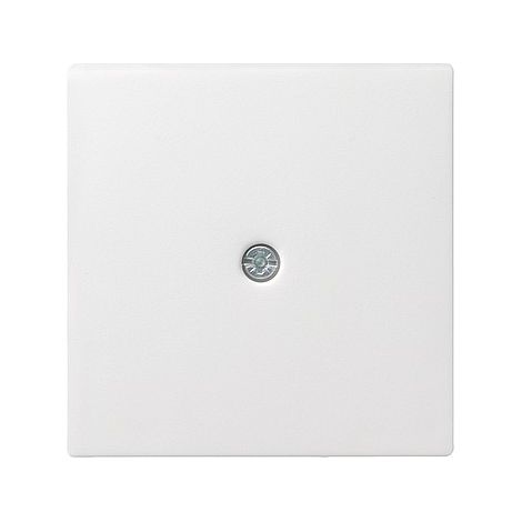 GIRA 027427 PLACCA PER COLLEGAMENTO A CAVO E PRESA DI COLLEGAMENTO DEL SISTEMA DI COMUNICAZIONE TL 55 BIANCO OPALE