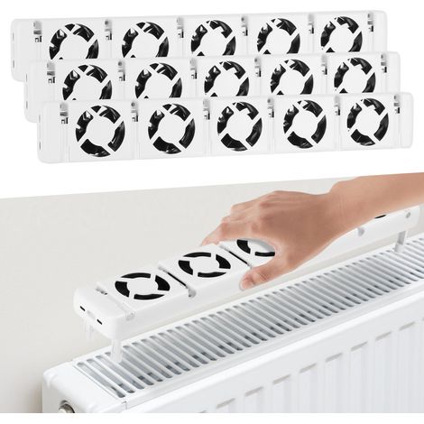 Randaco Amplificador de calefacción, juego triple Cinco orificios de ventilación - Temperatura regulable Adecuado para una longitud de 200-300 cm Ventilador de radiador (1/5)