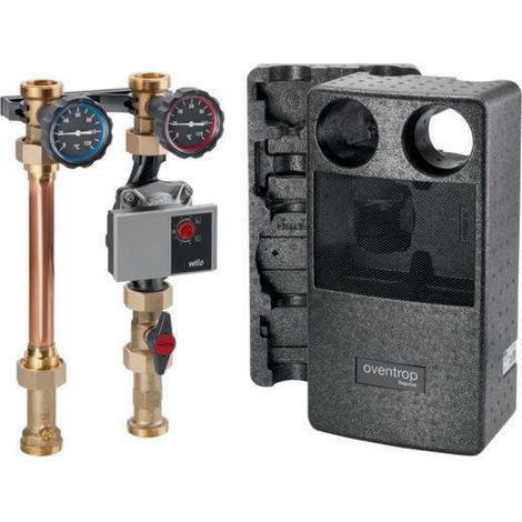 OVENTROP Ungemischte Heizkreisstation Regumat S-180 DN 25, Grundfos Alpha 2.1 25-60, 1357073 (1/4)