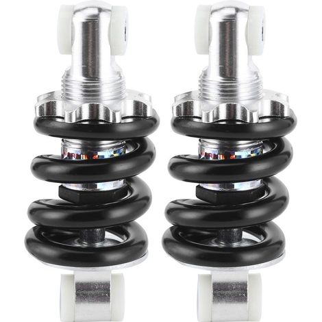 Amortisseurs arrière, paire d'amortisseurs universels de 10 cm (4 pouces) pour mini-motos chinoises 2 temps 47 cm³/49 cm³. (1/5)