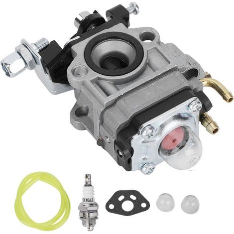 10mm Carburetor Kit, For 1E34F 1E36F TU26 TL26 Brushcutter 26cc 33cc (1/4)