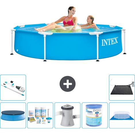 Intex Piscine Tubulaire Ronde - 244x51 cm - 8-pièces  S31450 (1/5)
