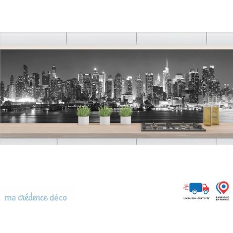 Crédence : New york 3 - Alu composite - 120 - 60 (1/3)