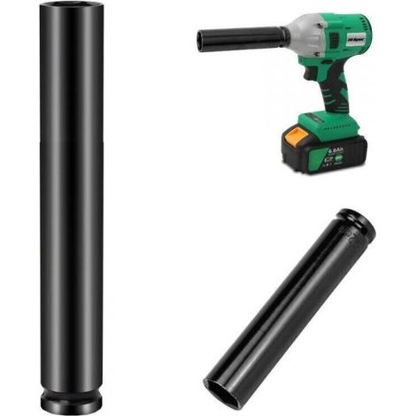 Chiave a bussola esagonale a impatto rinforzata lunga 195mm attacco 1/2" 19MM