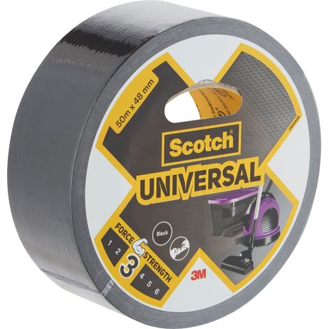 3M Universal 50 m Schwarz (1/4)