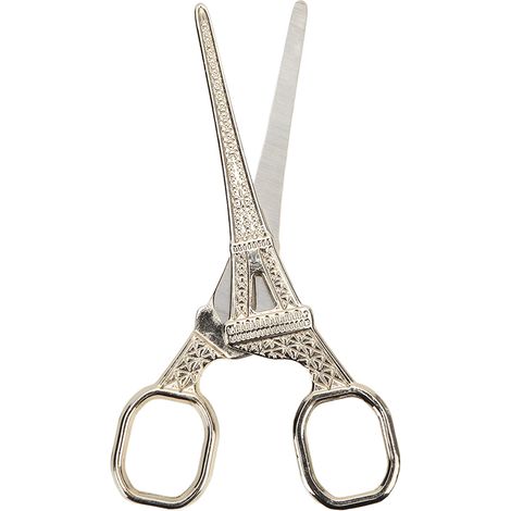 Craft Scissors Tower Design Stainless Steel Corrosion Resistant Sturdy Durable Wide Application Embroidery Scissors (1/5)
