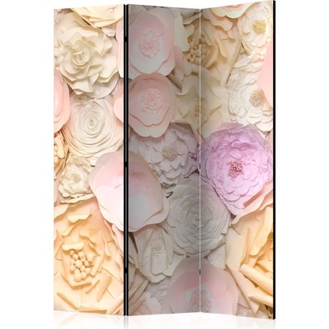 Paravent 3 Volets "Flower Bouquet" 135x172cm (1/2)