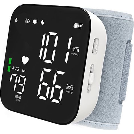 Misuratore elettronico della pressione sanguigna da polso Misuratore elettronico della pressione sanguigna da casa Monitoraggio della pressione sanguigna (1/4)
