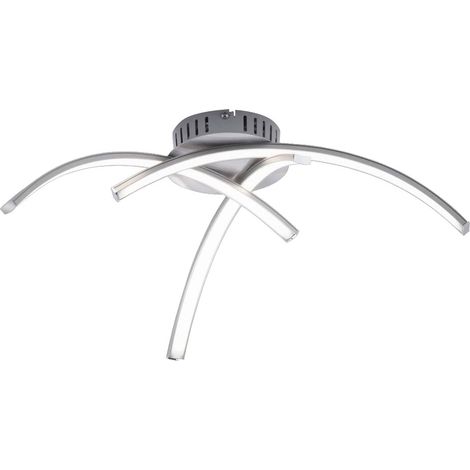 JustLight LED Deckenleuchte Valerie stahl, Ø 40 cm Deckenleuchte (1/5)
