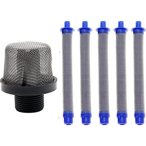 6 pezzi 288716 filtro di aspirazione in ingresso e 288749 filtro per macchina airless adatto per verniciatore a spruzzo airless