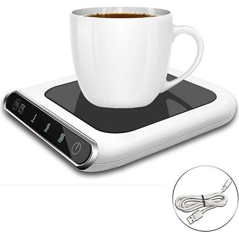 Coffee Mug Warmer for Office 3-Speed Adjustable Temperature Coffee Mug Warmer with Drinking Water Reminder for Home Use, Gravity On/Off Automatic Sensing (1/5)