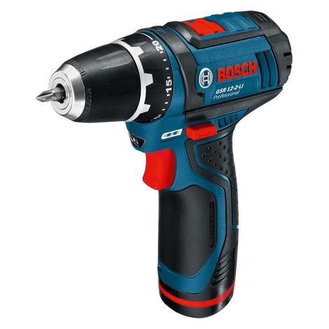 Bosch – Perceuse-visseuse sans fil 12V avec 2 batteries 2.0Ah – Chargeur rapide GAL 12V-20 – Couple 30Nm pour perçage jusqu'à Ø 19mm (1/10)