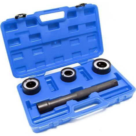 Wiltec Axial-Kugelgelenk-Ausbau- und Abzieher-Set – 3 verschiedene Größen (30–35 mm / 35–40 mm / 40–45 mm) – zum Ein- und Ausbau von Spurstangen (1/5)