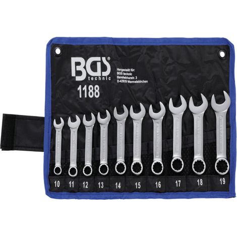 Llaves bgs technic 1188 forjadas 15 grados 10 piezas (1/5)