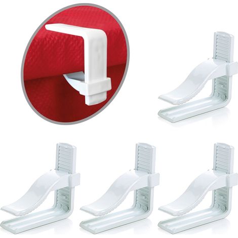 MAURY'S FERMATOVAGLIA IN PLASTICA IN SET DA 4 PEZZI