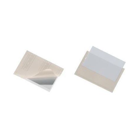Pochette adhésive 9 x 5,7 cm Pocketfix Durable - Boîte de 100 (1/3)