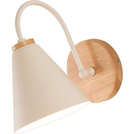Lampe murale d'intérieur, lampe de chevet (1 pièce), style simple, décorative et durable. (1/5)