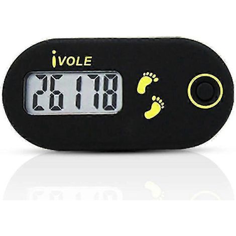 Podomètre numérique Ivole, compteur de marche avec écran LCD, pour hommes et femmes. (1/5)