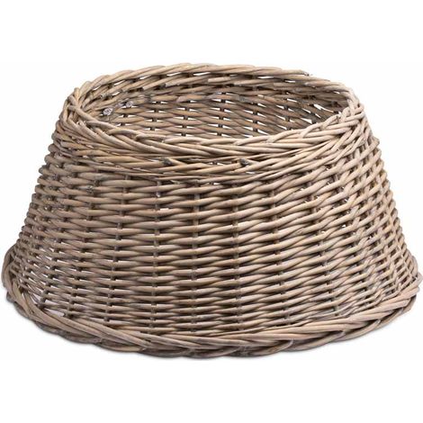 Tree Skirt - Wicker - L55 x W55 x H26 cm - Brown