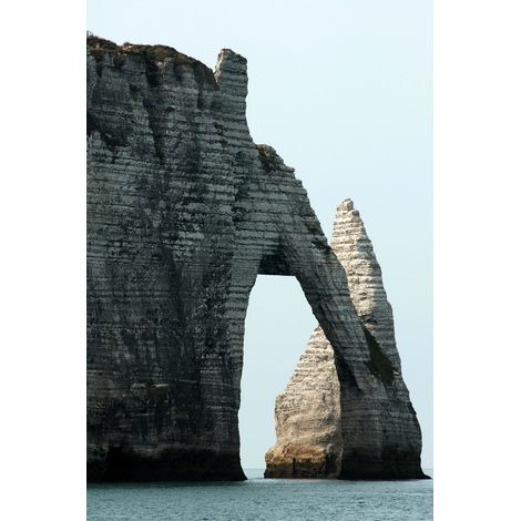 Tableau sur toile arche Etretat 65x97 cm - Impression sur Toile Murale Décorative - Image imprimée en HD sur Toile - Toile sur Châssis en Bois FSC - Fabriqué en France (1/5)