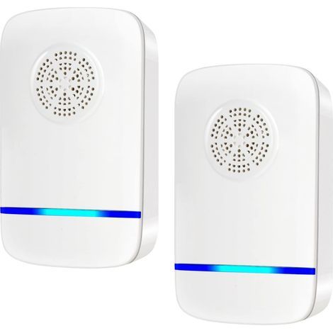 2pcs Ultrasonic Pest Repeller, Ultrasonic Mouse Repellent, Indoor Ultrasonic Mosquito Repellent, Anti Rat/Cockroach/Rodent Device (1/5)