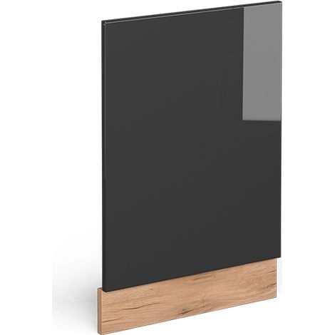 Pannello frontale R-Line, Antracite lucido, 45 cm senza piano di lavoro, Vicco