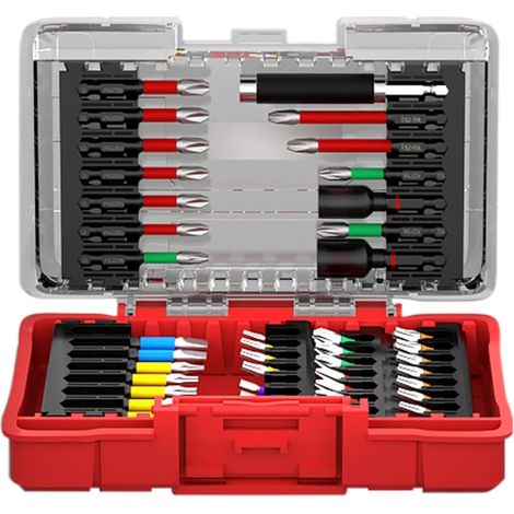 Juego de llaves de vaso 42 en 1 con adaptador y accesorios  Adaptador magnético con extensión, fundas arcoíris y llave de vaso antideslizante para automoción y bricolaje