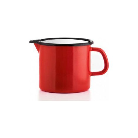 Kaufgut 012143 Bricco con Becco Smalto 12cm Rosso