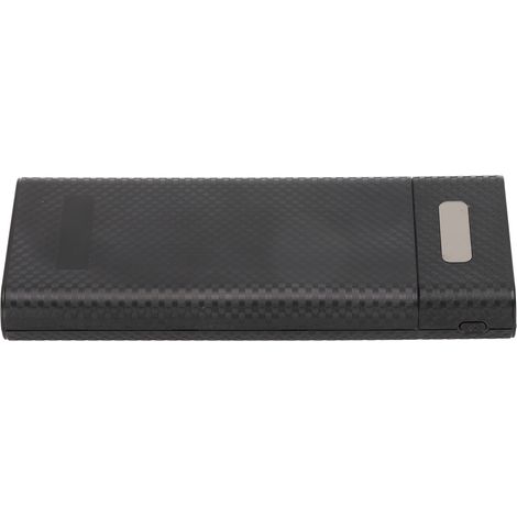 Selbstbau-Akkugehäuse für 8 x 18650-Akkus mit LCD-Display, 2 USB-Anschlüssen und 10-W-Schnellladefunktion sowie Micro-USB-Typ-C-Eingang (1/5)