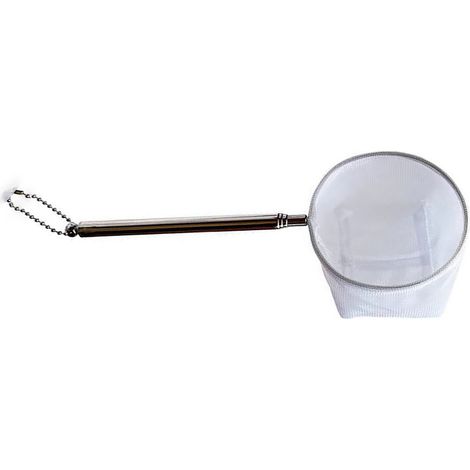 Filet de Pêche en Acier Inoxydable Extensible pour Aquarium Poissons Tropicaux Manche Long (1/5)