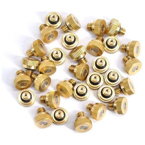 Confezione da 20 ugelli nebulizzatori in ottone per sistemi di raffreddamento (ugello da 0,4 mm)