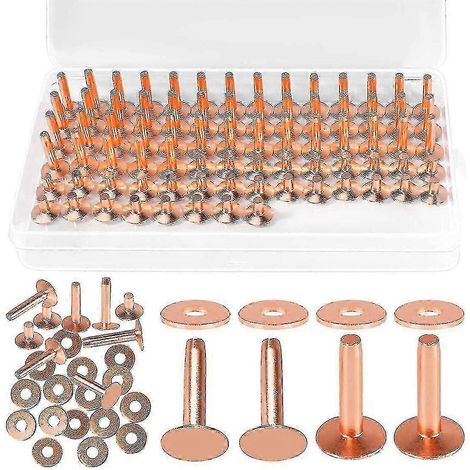 154 rivets en cuivre pour le cuir et fraises pour le traitement du cuir (1/5)