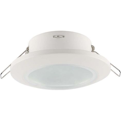 Portalámparas LED empotrable redondo V-TAC GU10 color blanco