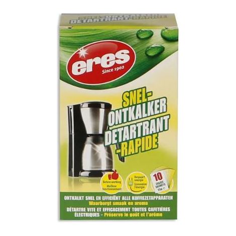 Eres - descalcificador rápido para cafetera. 10x25gr - eres14651 - 5410458146512