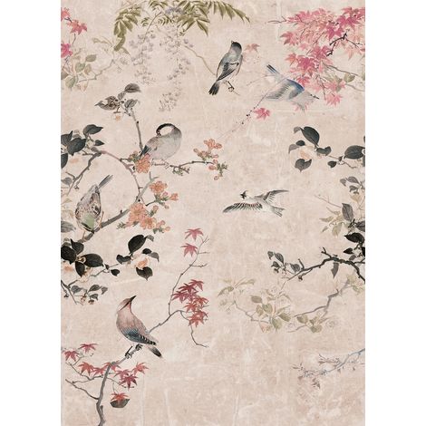 Art for the Home - Tapete - Soft Temptation - Japanischer Garten - 280x200cm