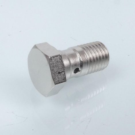 Vis raccord banjo de frein France Equipement Ø10mm pas 125 pour (1/2)
