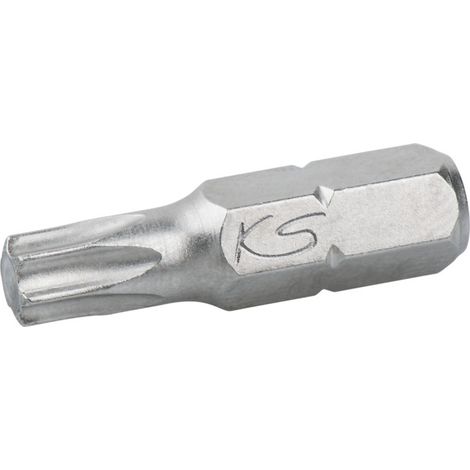Kstools – Embout de vissage Torx T25 25mm – Acier spécial nickelé – Entraînement 1/4' – Normes DIN 3126 et ISO 1173 (1/5)