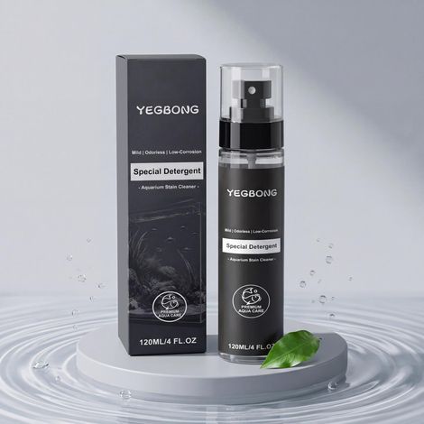 Nettoyant pour aquarium, il nettoie et purifie l'eau en douceur, la laissant claire et limpide – un indispensable pour l'aquariophilie – 120 ml (1/5)