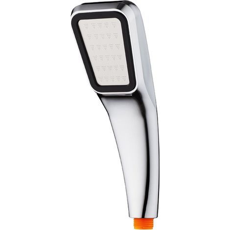 High-pressure waterfall shower head, portable, water-saving - orangeHigh quality enhances quality of life. (1/5)