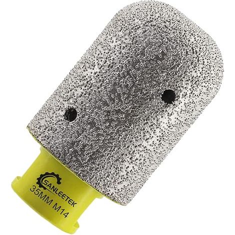 Diamond Finger Drill Bit 35 mm Trepan Tile for Existing Holes Widening Shaping Tile Trimming Porcelain Ceramic Marble Granite Artificial Stone M14 Thread (1/5)