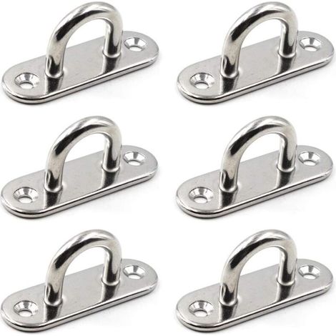 Decken- und Wandhaken, robuster Anker aus Edelstahl 304, ideal für Yogaschaukeln, Hängematten, Bootsausrüstung, Deckbeschläge und Schlingentrainingsgurte.