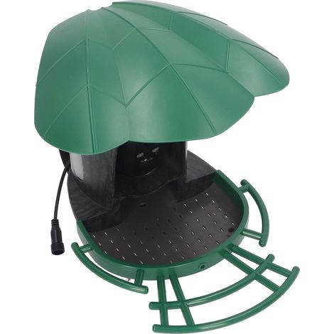 Intelligenter Vogelfutterspender mit Kamera, solarbetrieben, wasserdicht, 2-in-1-Funktion, KI-gestützte Vogelerkennung (1/5)