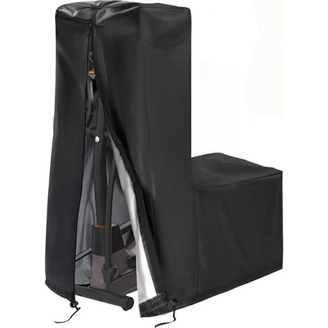 Housse Velo Elliptique Extérieur/Intérieur Imperméable Accessoire Bache Protection Intégral 181x74x165cm Couverture Cross trainer