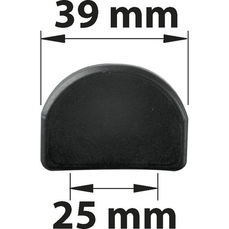 Set 2 salvabattuta in plastica laminata H.35 x L.40 x P.6 mm AFBAT