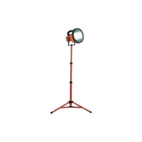 Projecteur de chantier sur trépied VELLEMAN - Lampe fluocompacte spiralée 36W - IP44