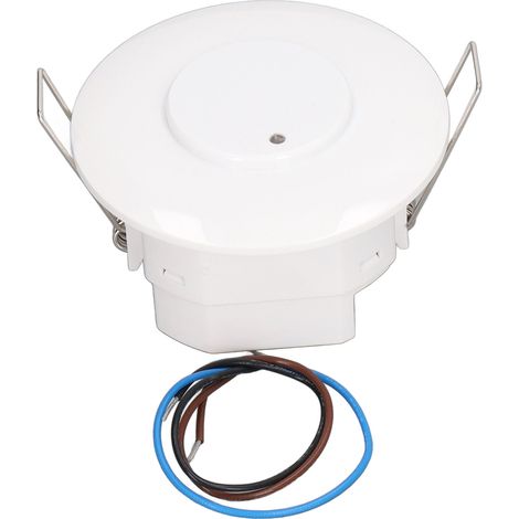 Ortviai Détecteur de Présence Humaine Intégré au Plafond pour Salle de Réunion – Capteur Micro-ondes 100-240 V (1/5)